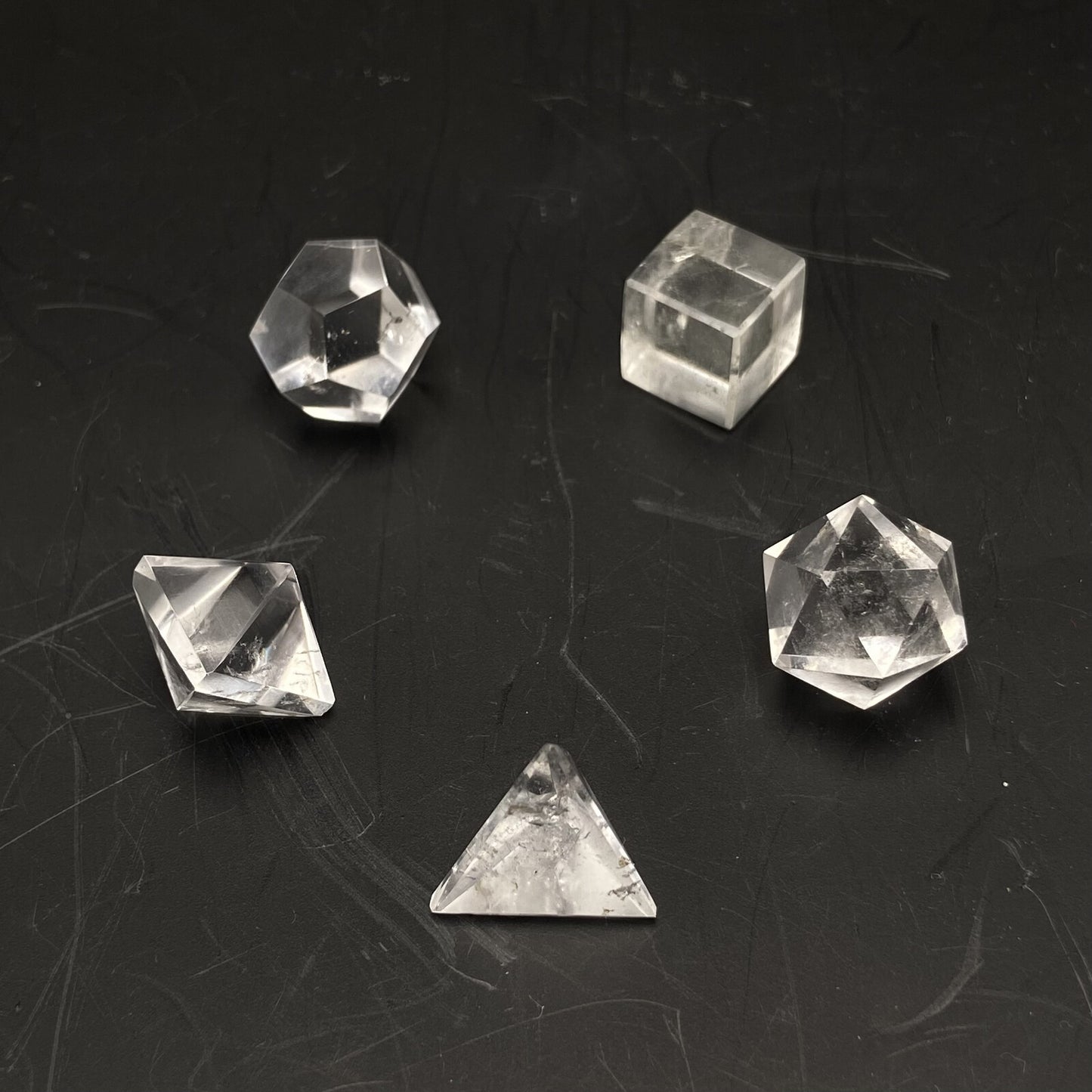 Solides de Platon - Cristal de Roche