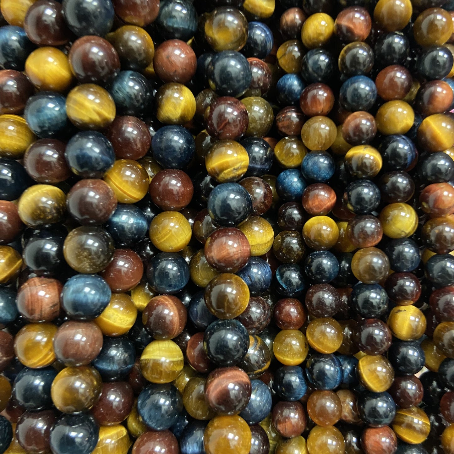 Rang - Mix Oeil de Tigre, Taureau, Faucon (6 mm)