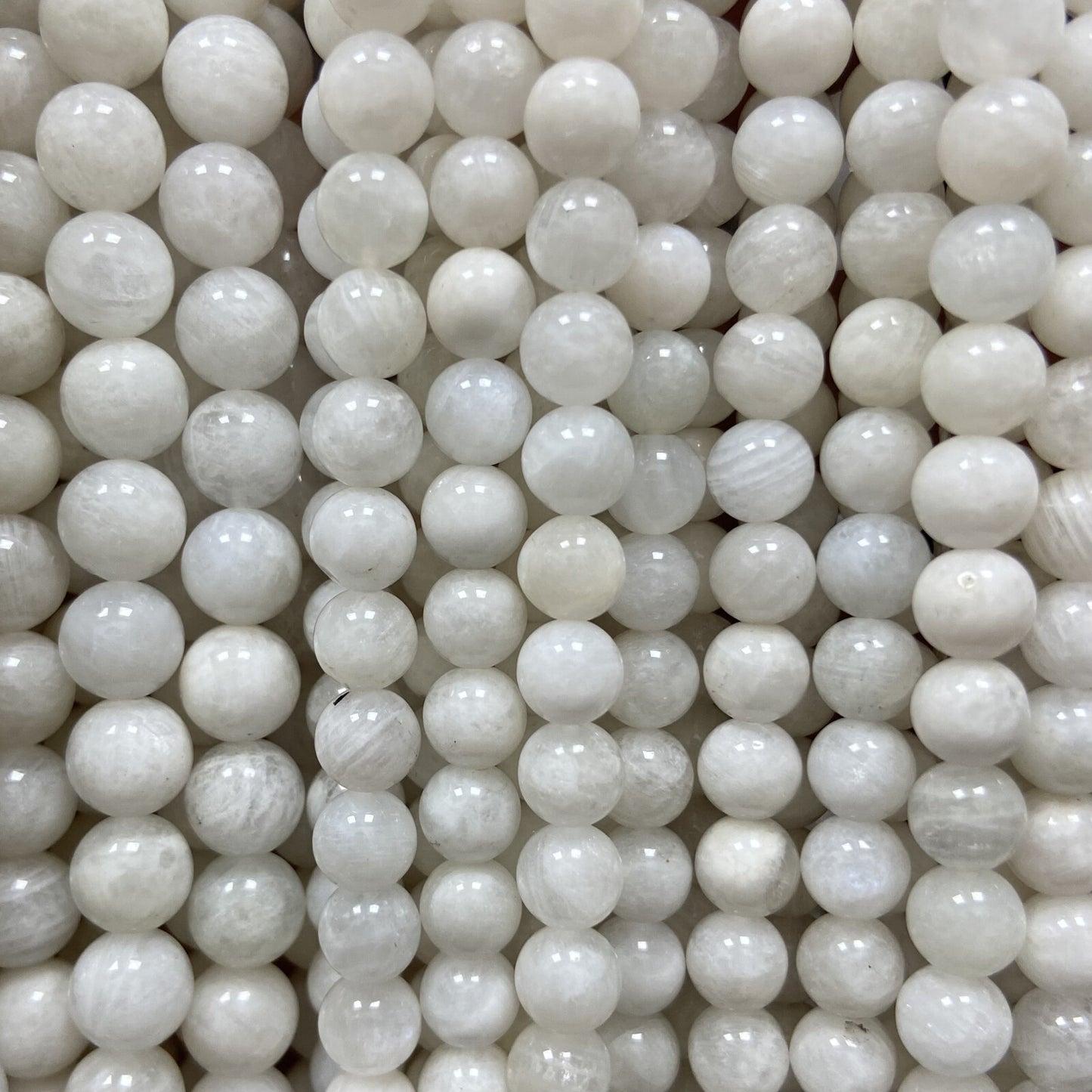 Rang - Pierre de Lune Opaque (6 mm)