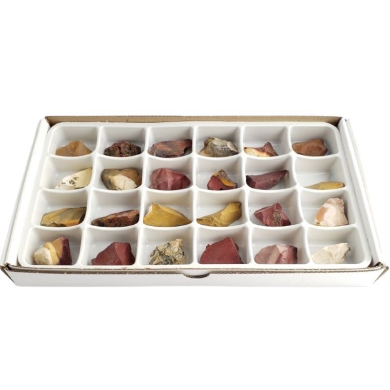 Flat/carton 24 pièces - Jaspe Mookaïte