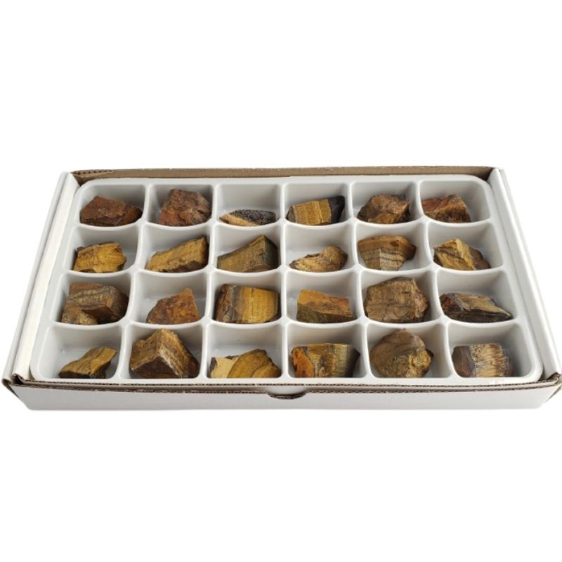 Flat/carton 24 pièces - Œil de tigre