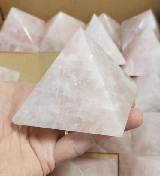 Pyramides - Quartz Rose
