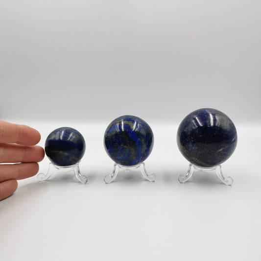 Lot de 3 Sphères - Lapis Lazuli n°1