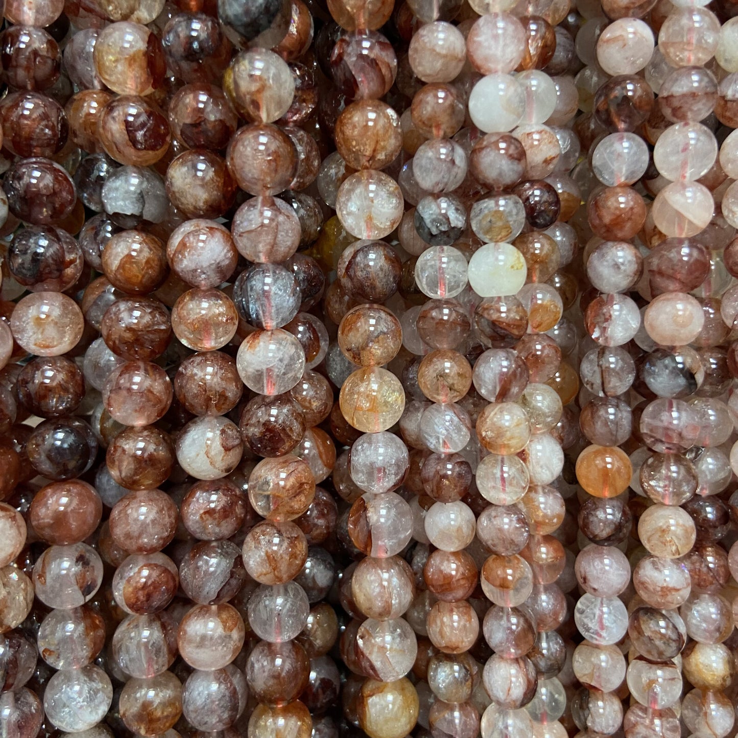 Rang - Quartz Hématoïde (6 mm)