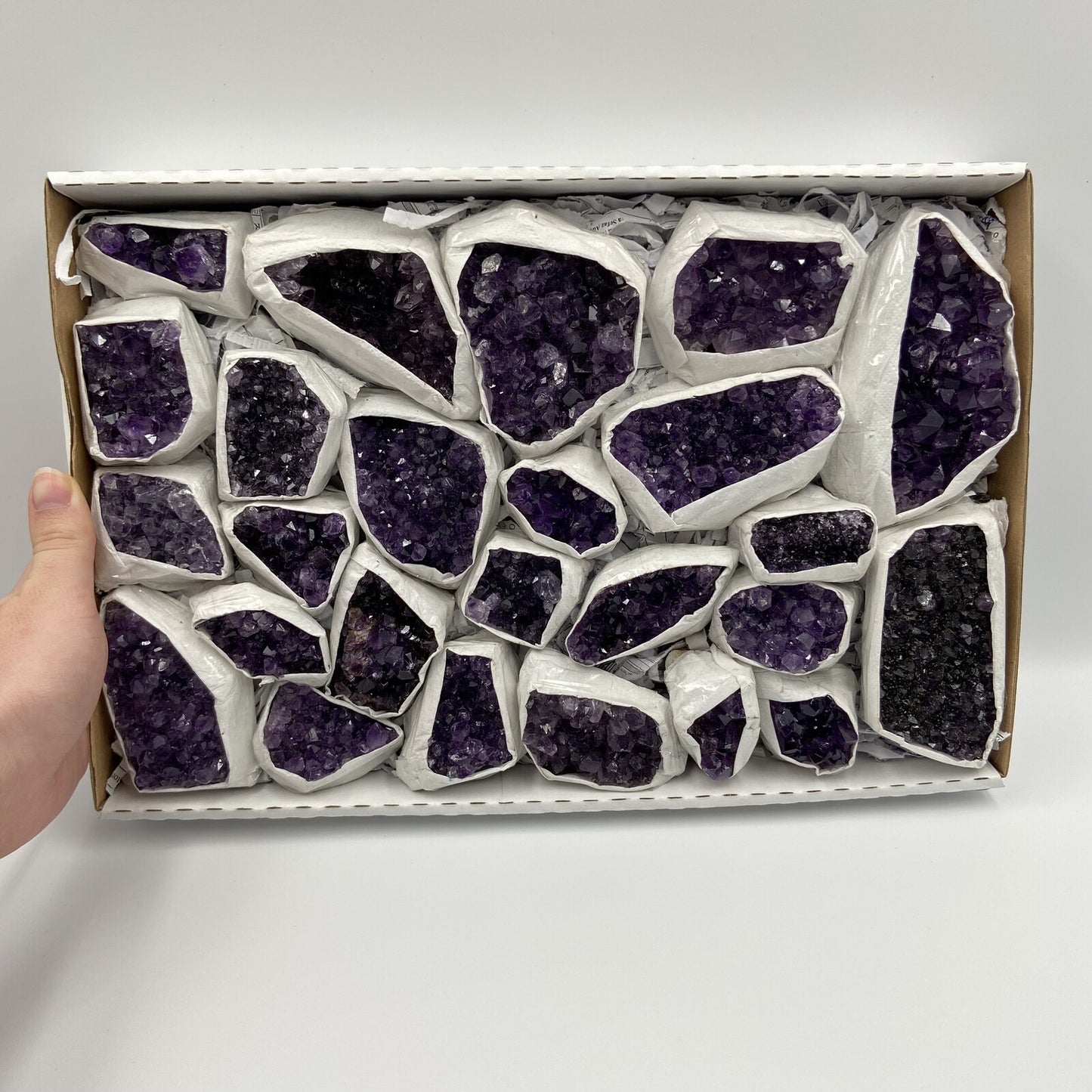 Flat Améthyste Uruguay qualité Extra - Grand modèle 20