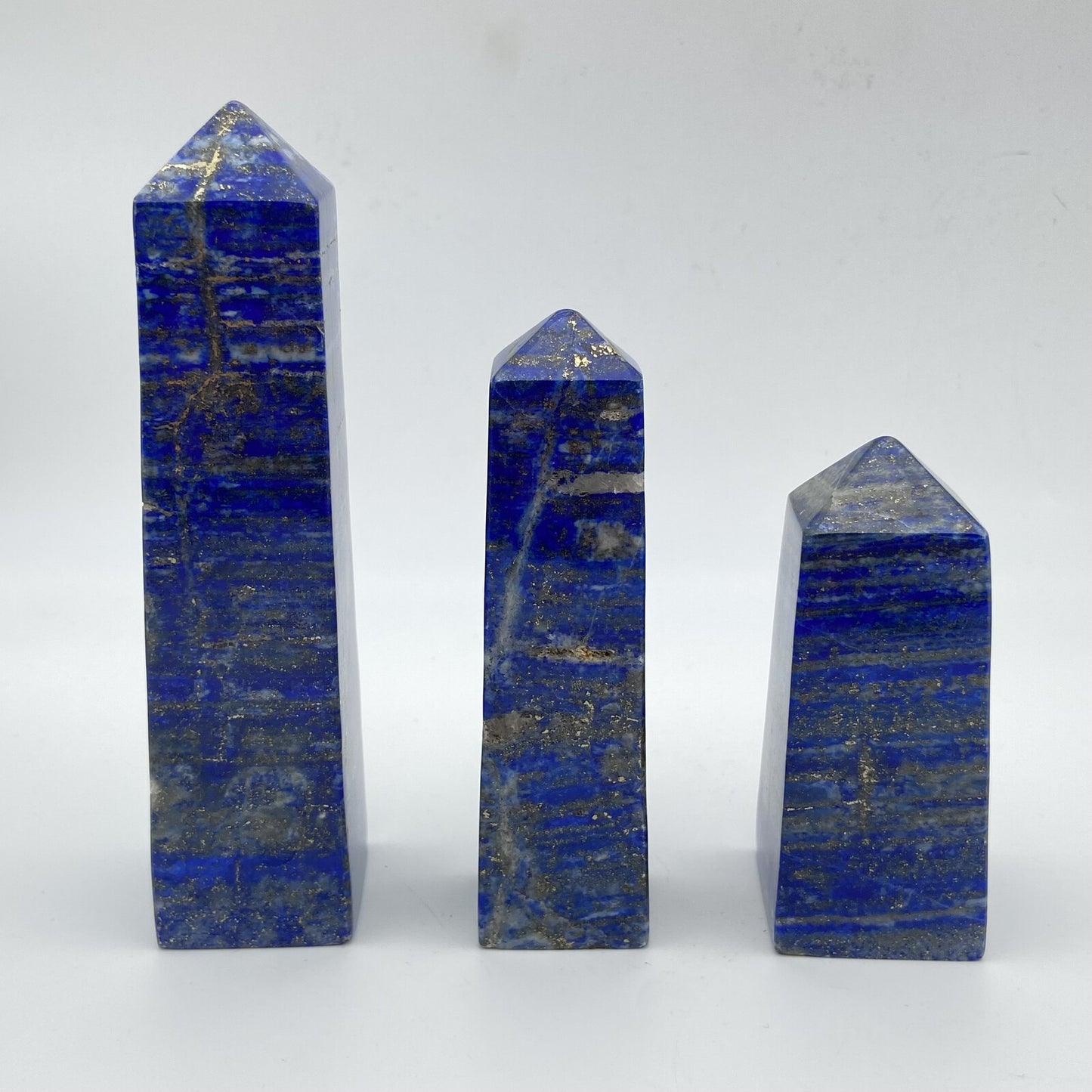 Lot de 3 Obélisques - Lapis Lazuli EXTRA n°3