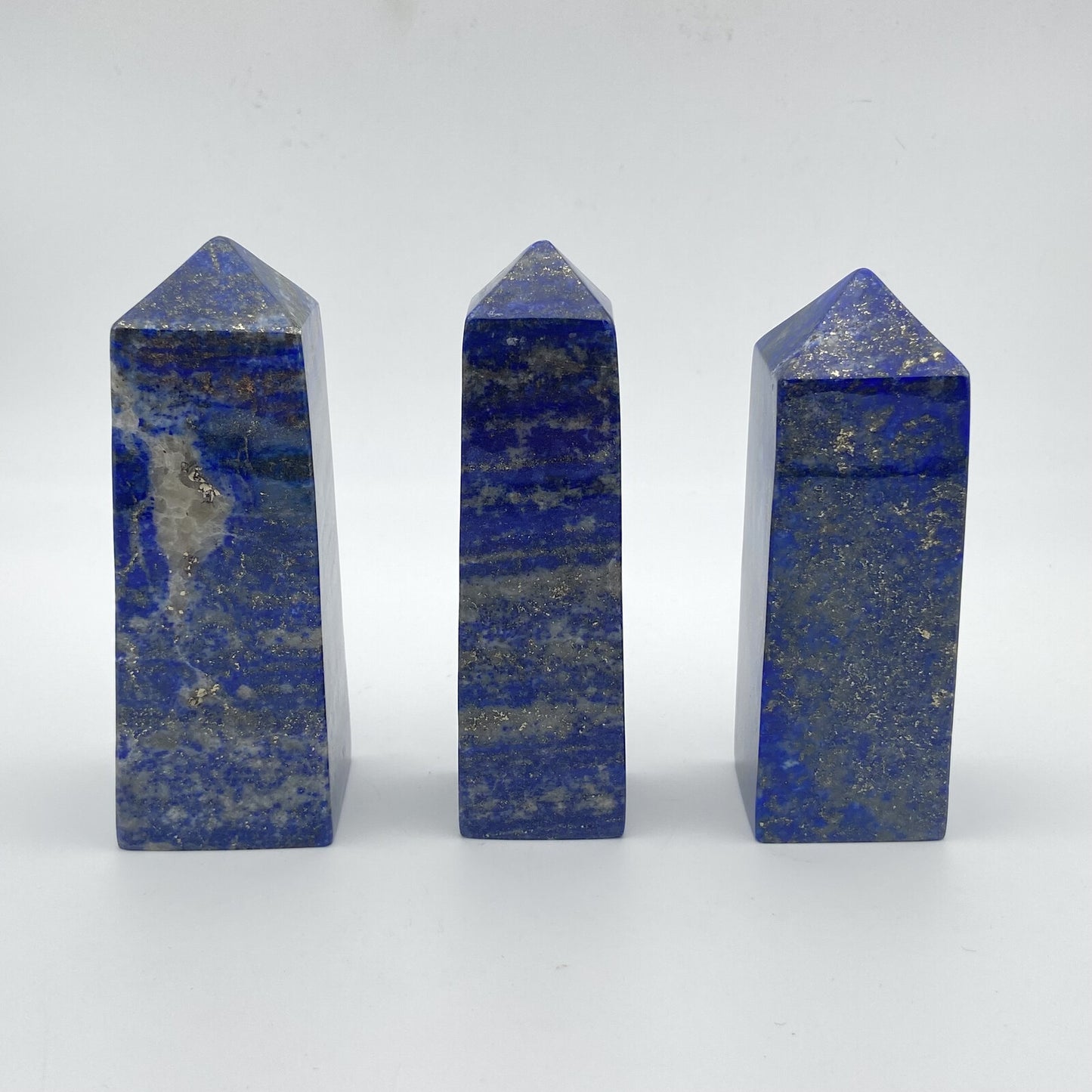Lot de 3 Obélisques - Lapis Lazuli EXTRA n°6