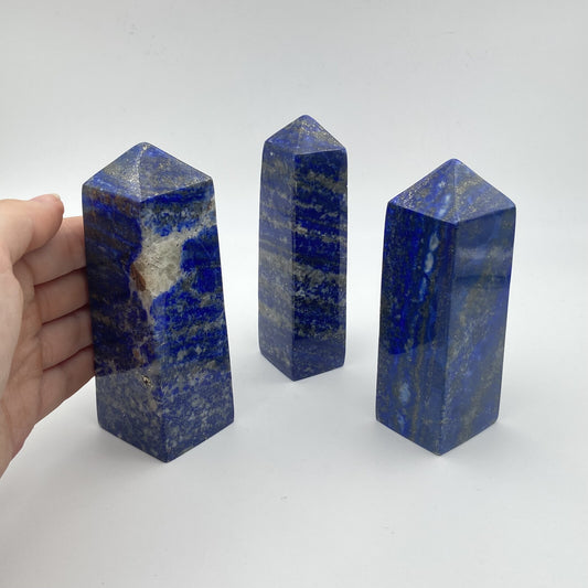 Lot de 3 Obélisques - Lapis Lazuli EXTRA n°6