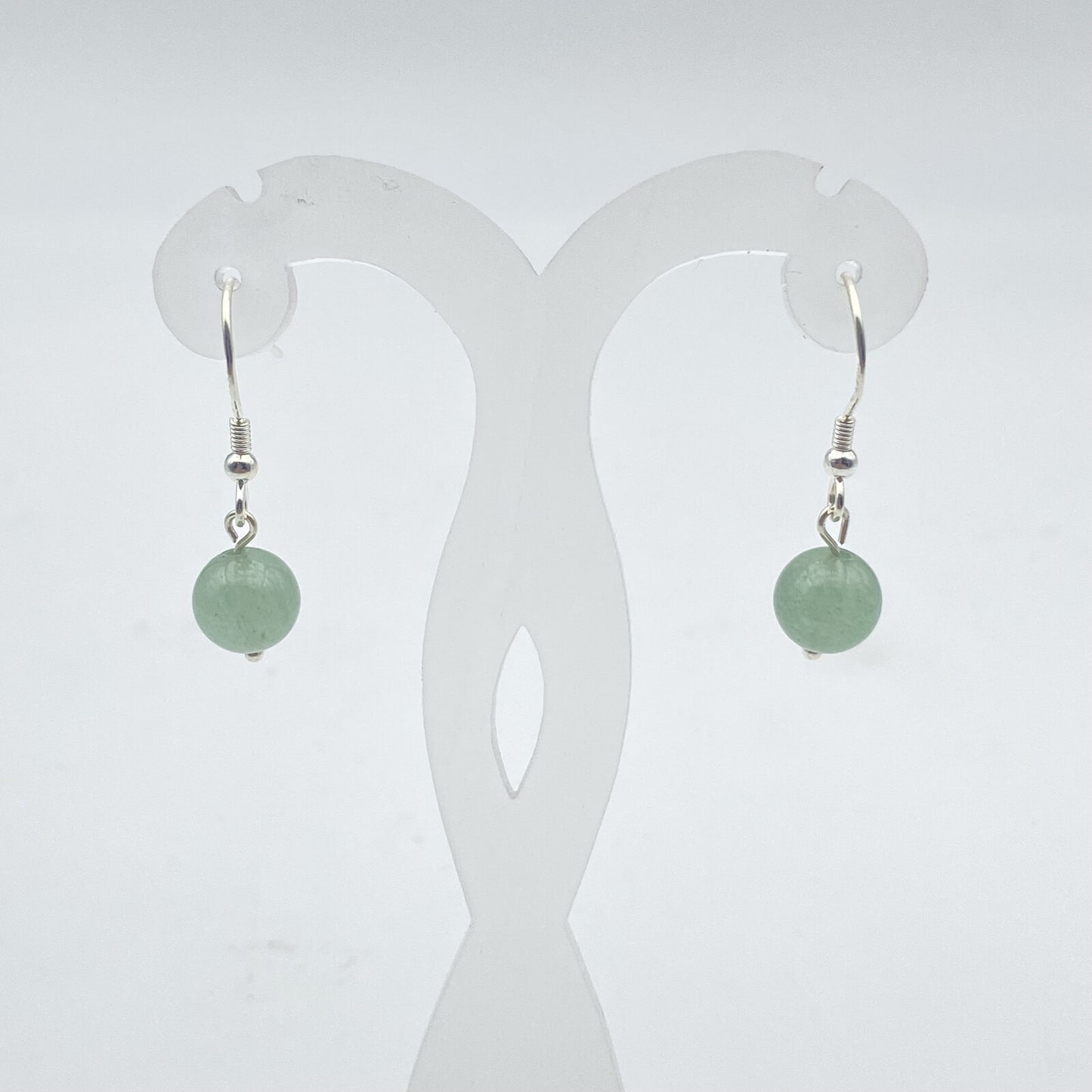 Boucles d'oreilles Argent - Perles Aventurine