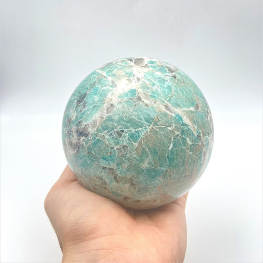 Lot de 3 Sphères - Amazonite n°1