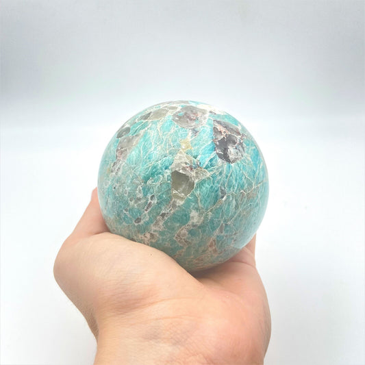 Lot de 3 Sphères - Amazonite n°5