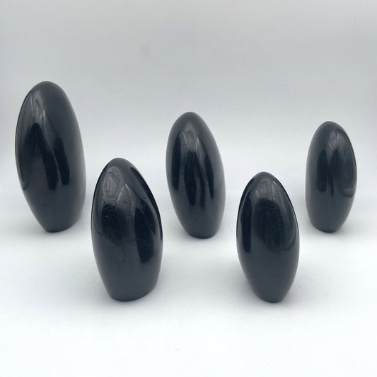 Lot de 5 Formes Libres - Tourmaline Noire n°5