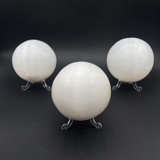 Sphère - Sélénite (8 cm)