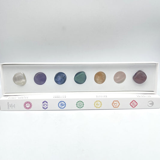 Coffret de Pierres Roulées - 7 Chakras (T4)