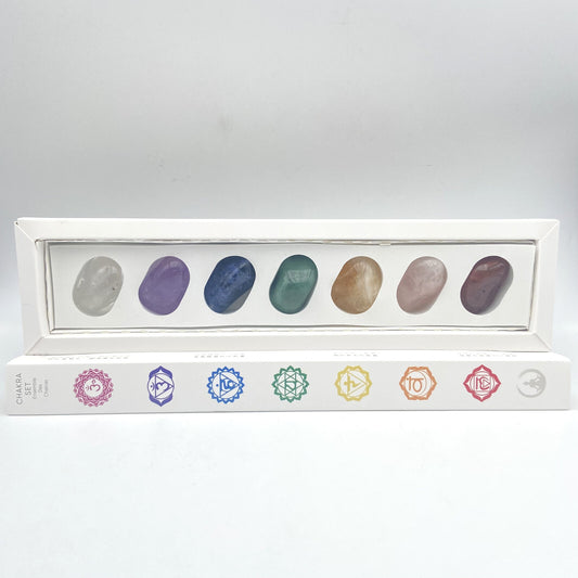 Coffret de Pierres Roulées - 7 Chakras (T5)
