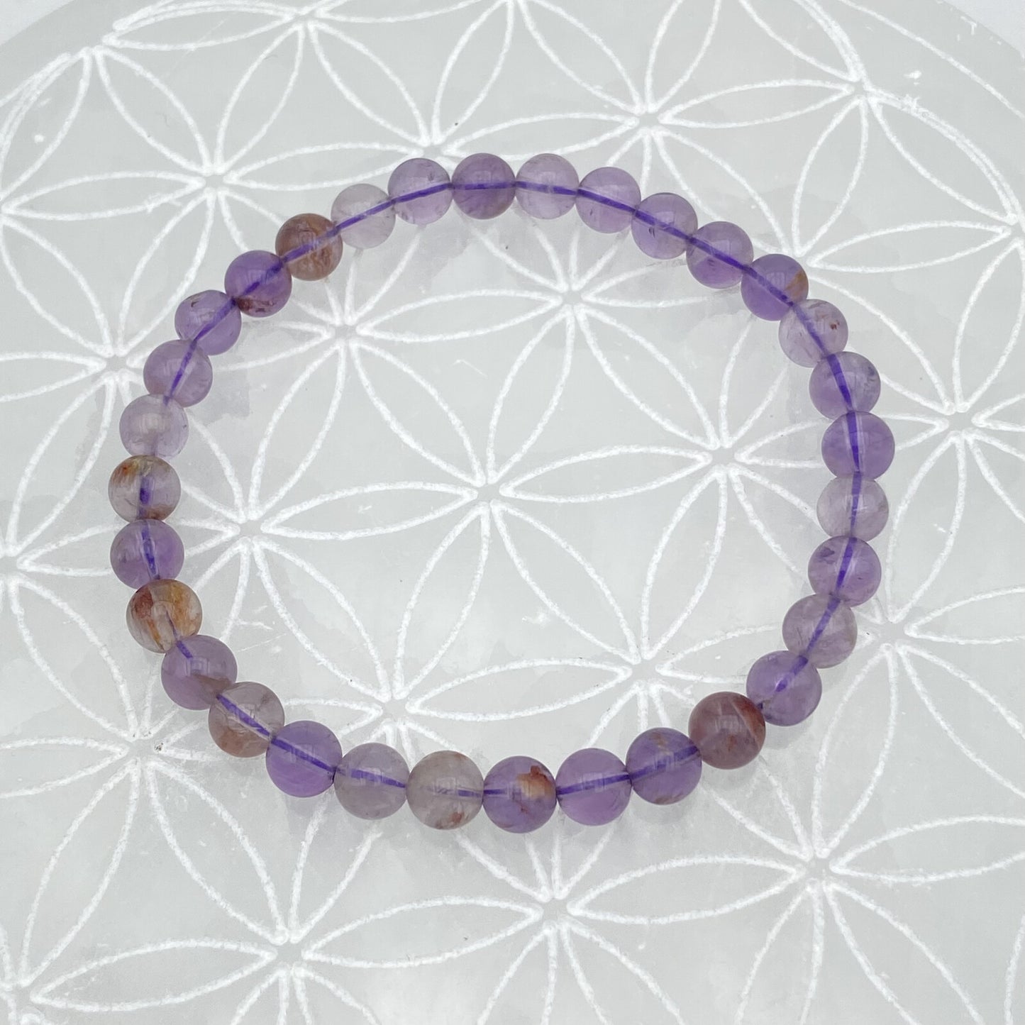 Bracelet - Améthyste Fantôme / Super Seven (6 mm)