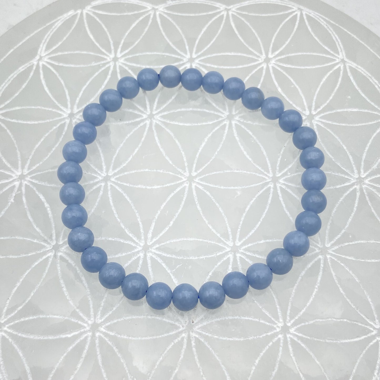 Bracelet - Angélite (6 mm)