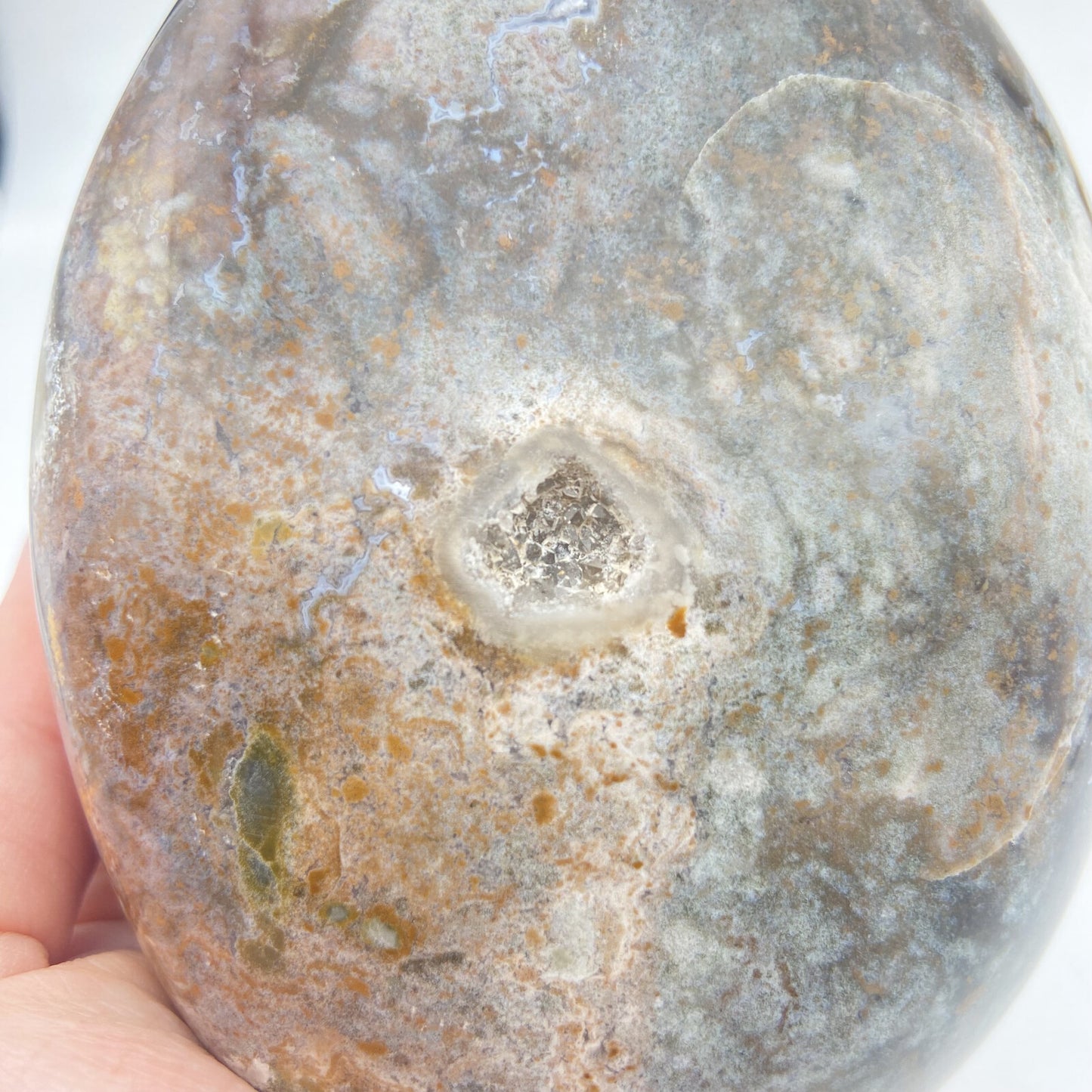 Lot de 3 Formes Libres - Jaspe Océan / Orbiculaire n°3