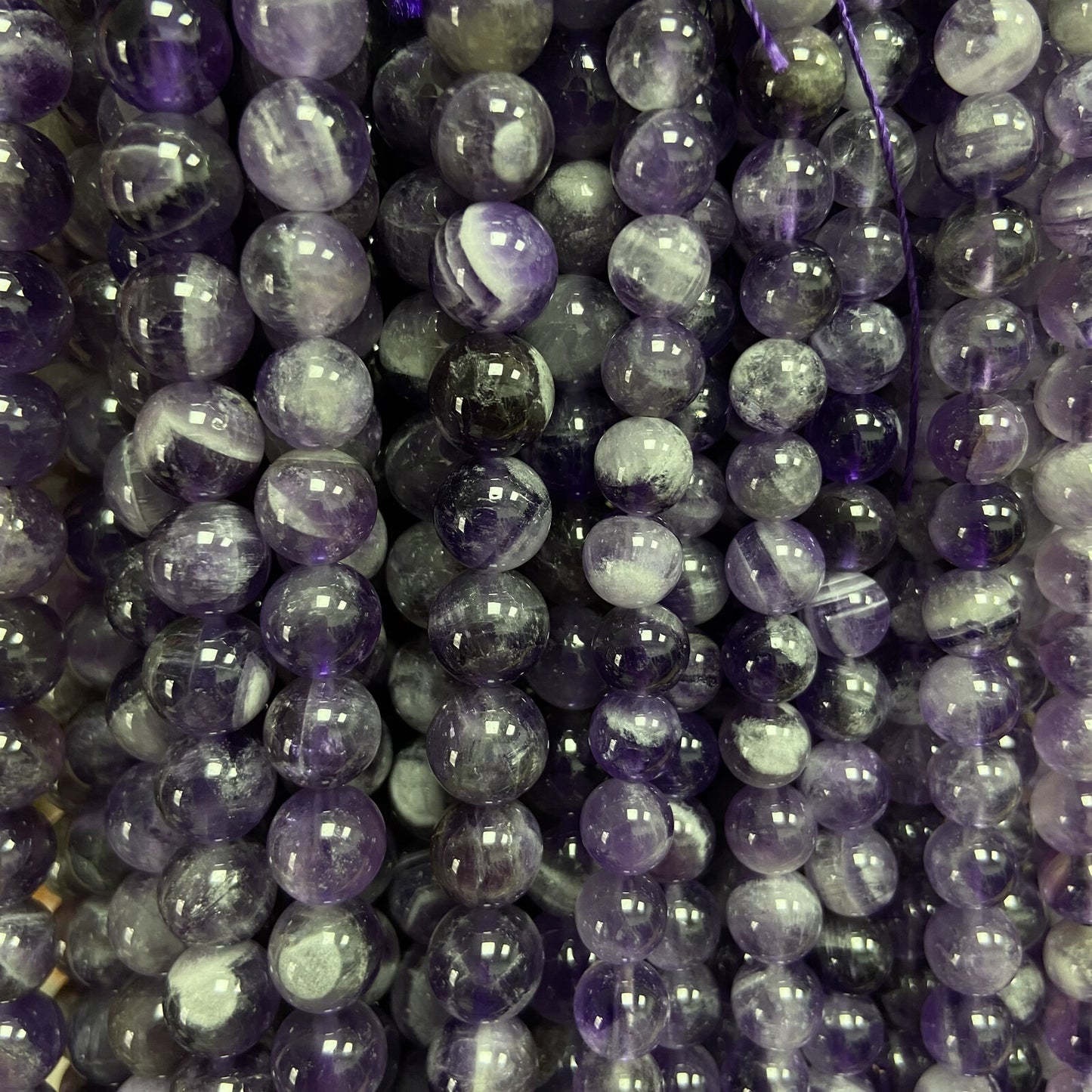 Rang - Améthyste Chevron (8 mm)