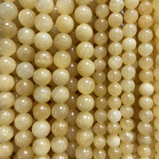 Rang - Calcite jaune miel (8 mm)