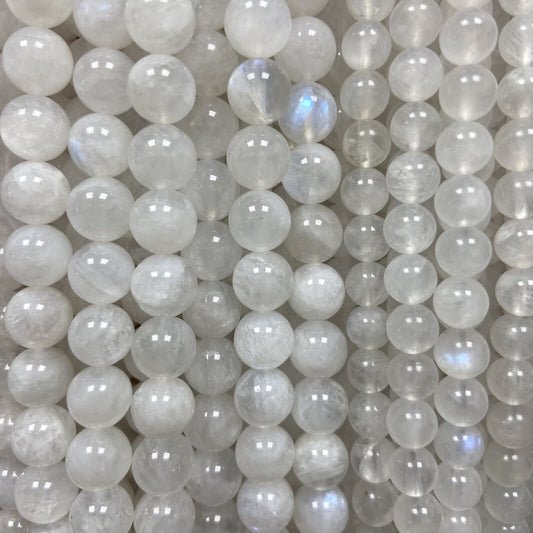 Rang - Pierre de Lune Transparente EXTRA (8 mm)