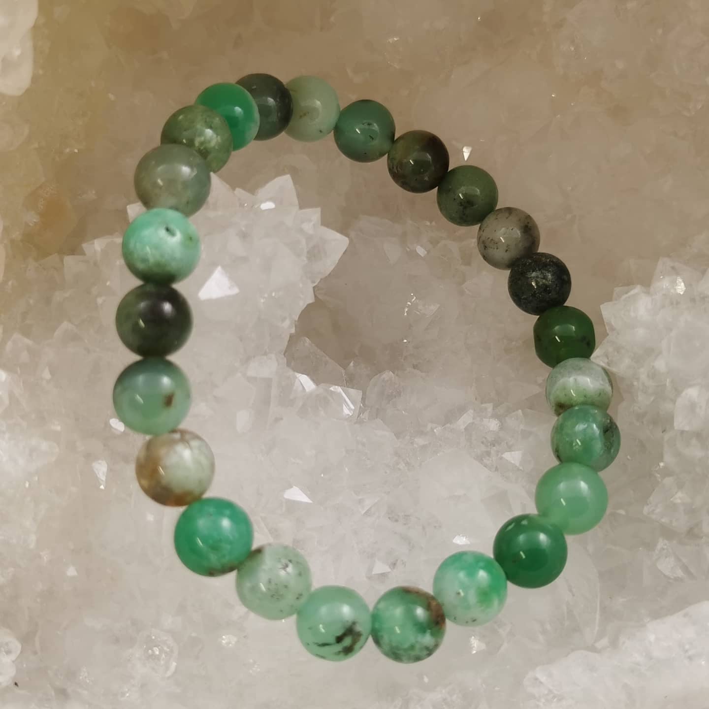 Bracelet - Chrysoprase (8 mm)