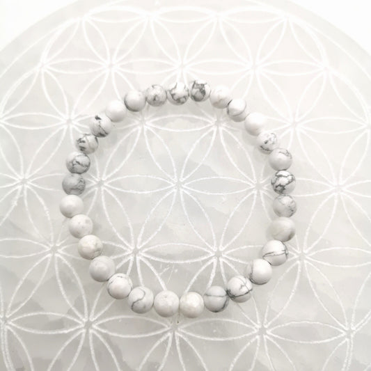 Bracelet - Howlite (8 mm)