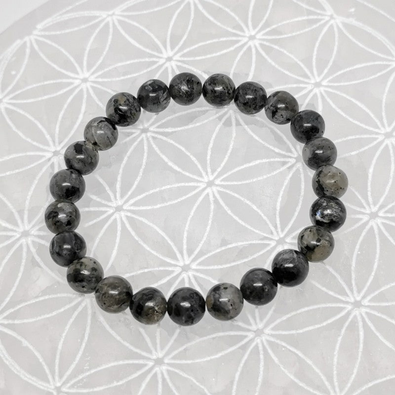 Bracelet - Larvikite (8 mm)
