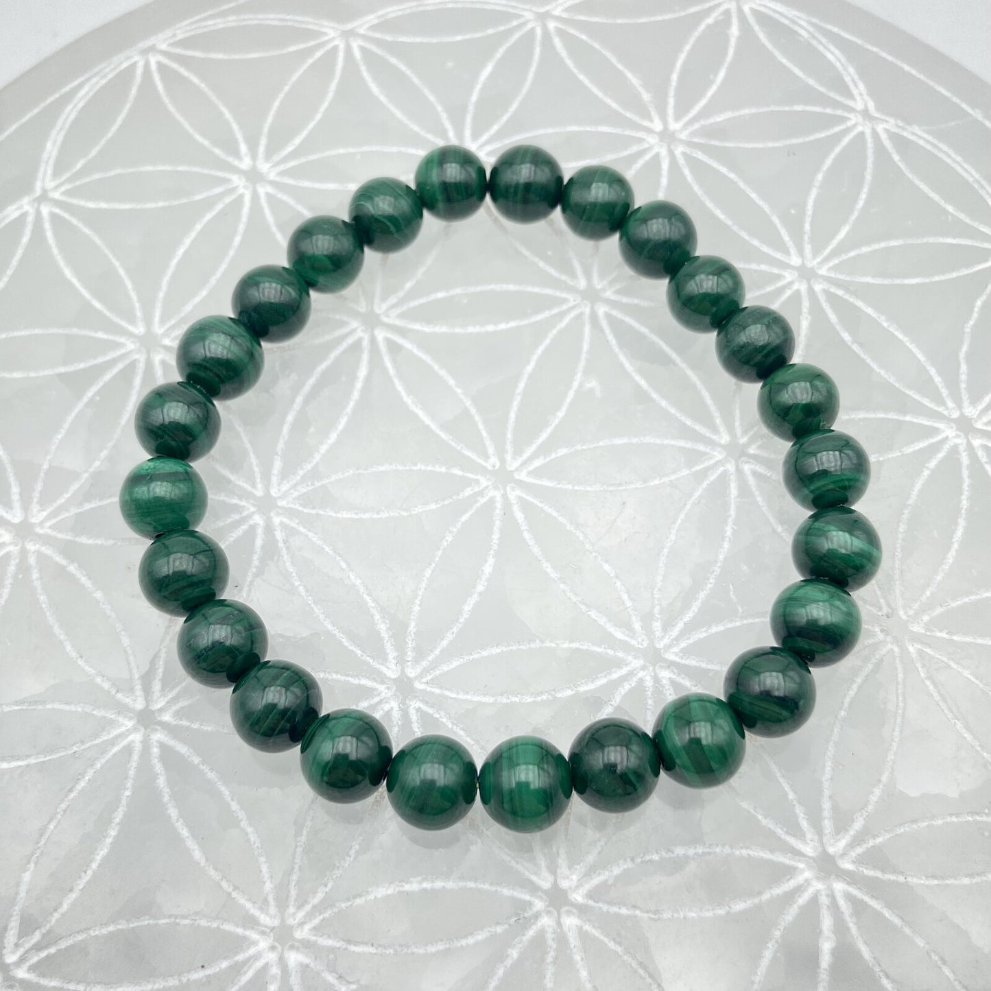 Bracelet - Malachite (8 mm)