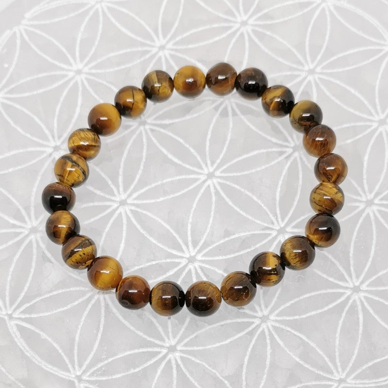 Bracelet - Oeil de Tigre (8 mm)