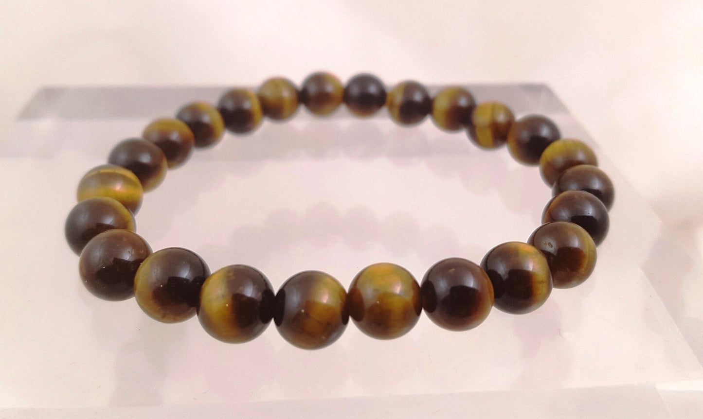 Bracelet - Oeil de Tigre EXTRA (8 mm)