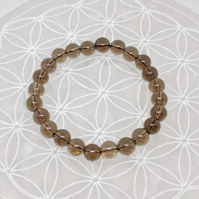 Bracelet - Quartz Fumé (8 mm)