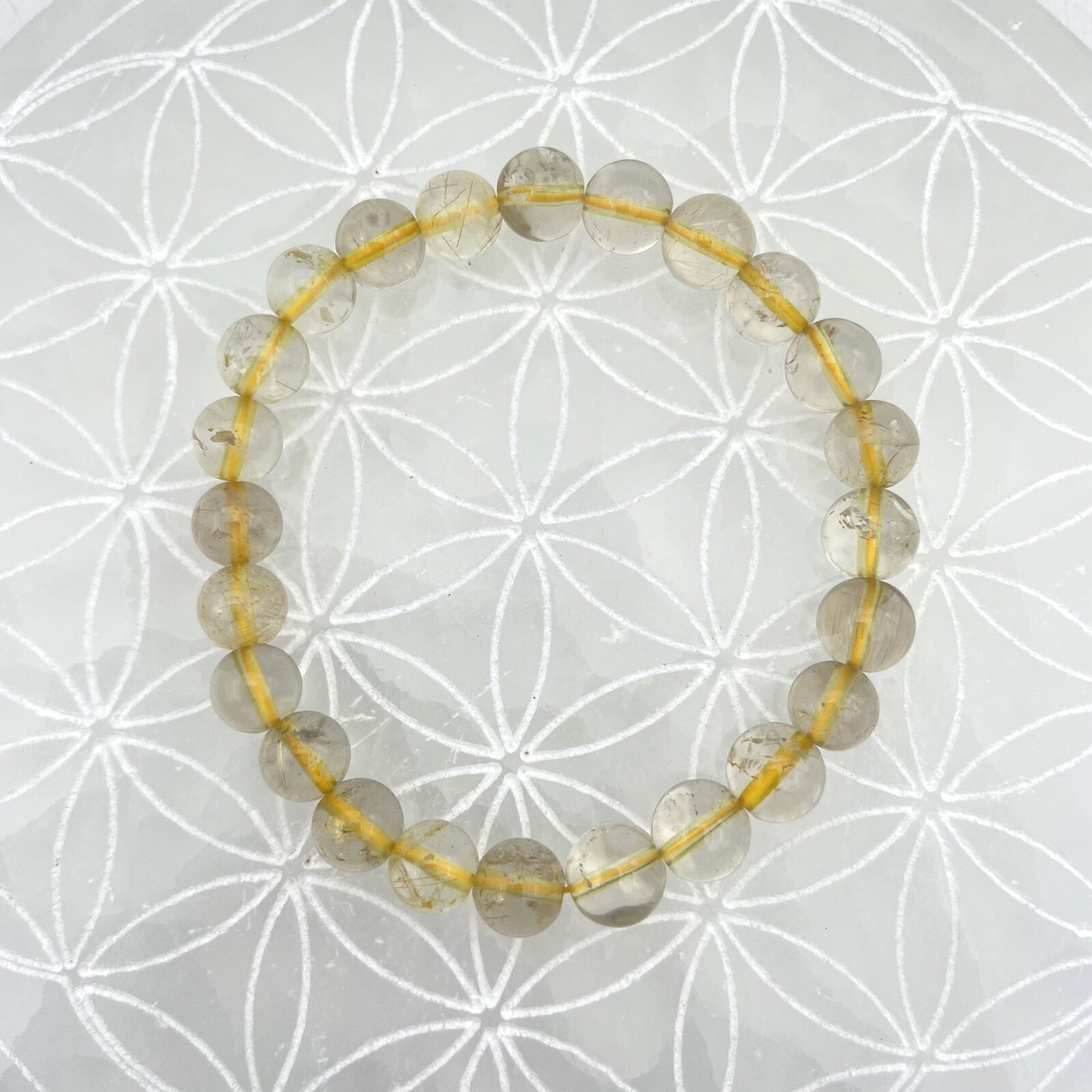 Bracelet - Quartz Rutile (8 mm)