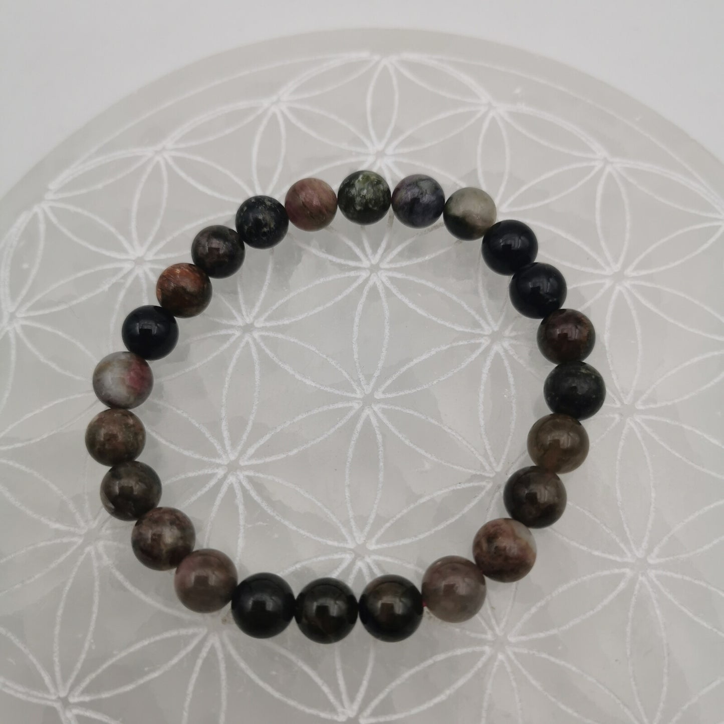 Bracelet - Tourmaline Multicolore (8 mm)