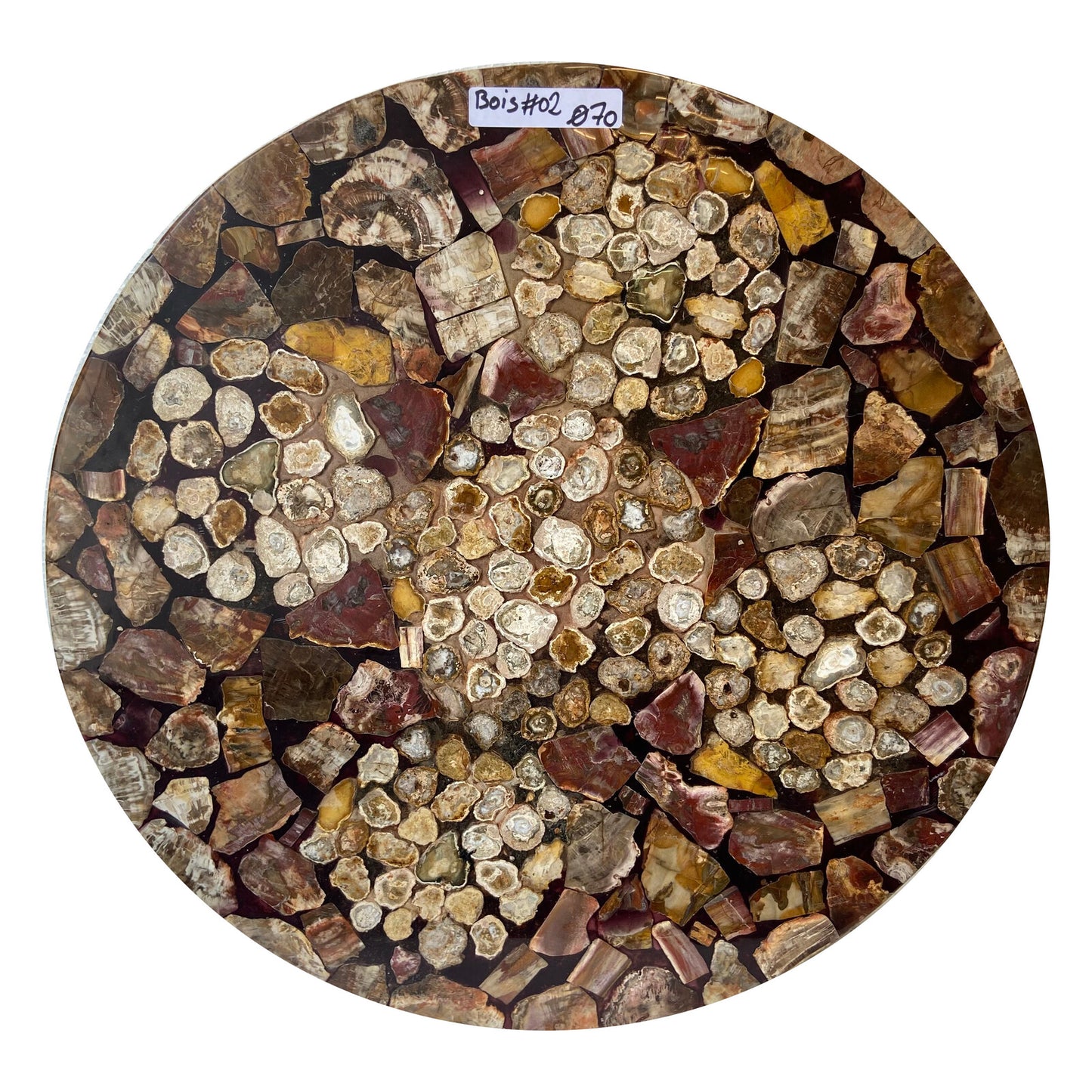 Table Ronde - Bois Fossile n°2