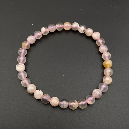 Bracelet - Agate Fleur Sakura (6 mm)