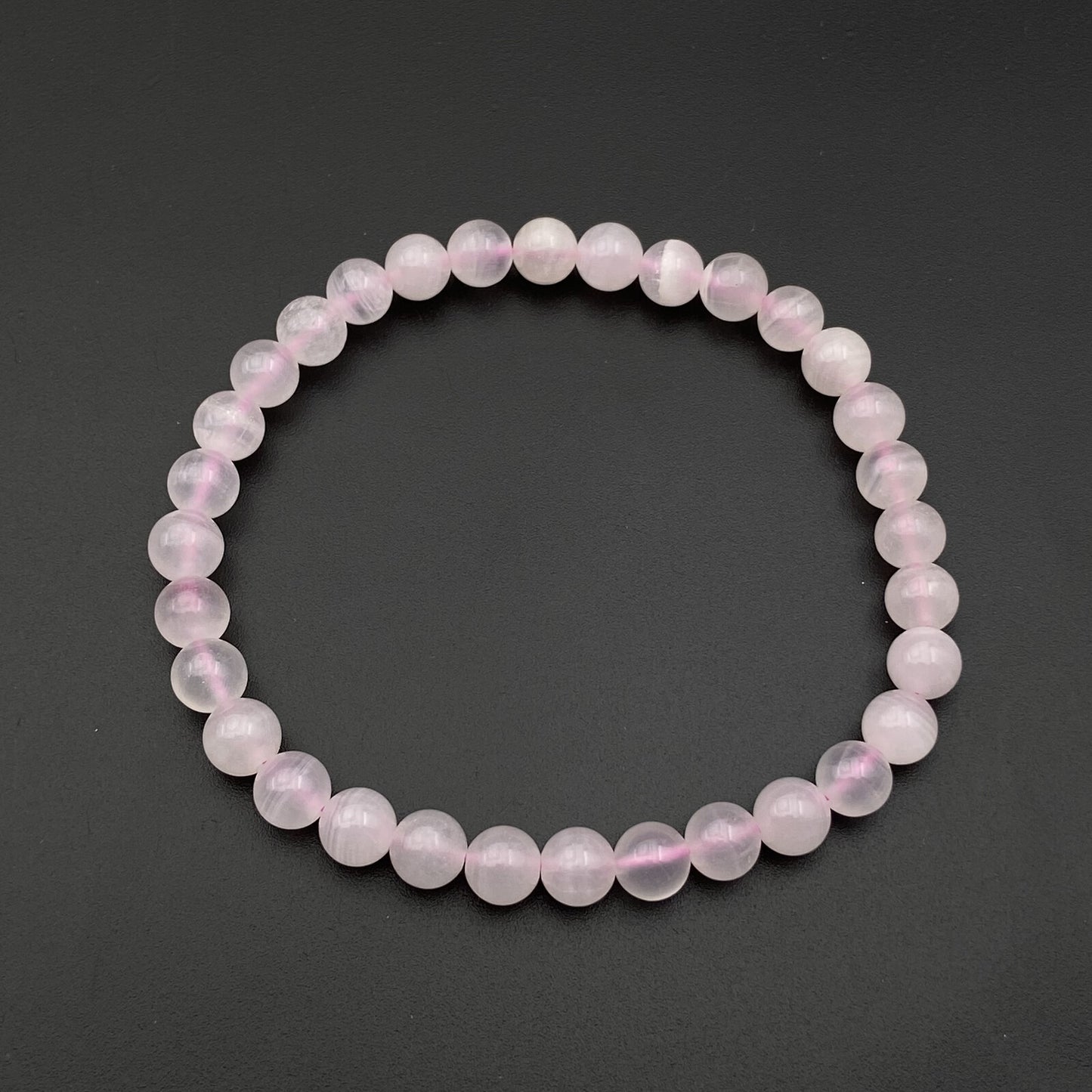 Bracelet - Calcite Rose (6 mm)