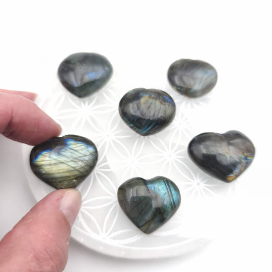 Petit Coeur - Labradorite - Taille Mini