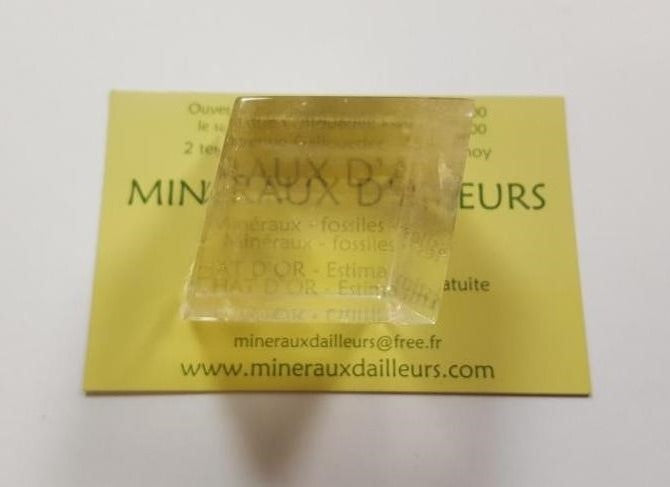 Calcite Optique Jaune