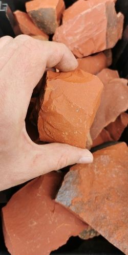 Pierres Brutes - Jaspe Rouge