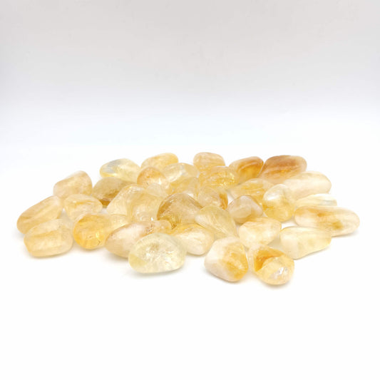 Pierres Roulées - Citrine Chauffée