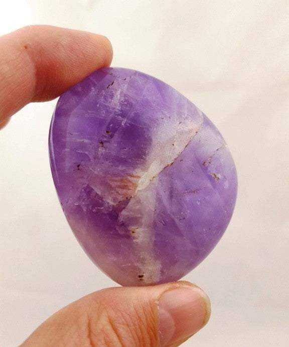 Petits Galets - Améthyste Chevron