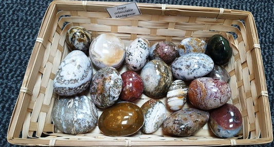 Galets - Jaspe Océan / Orbiculaire