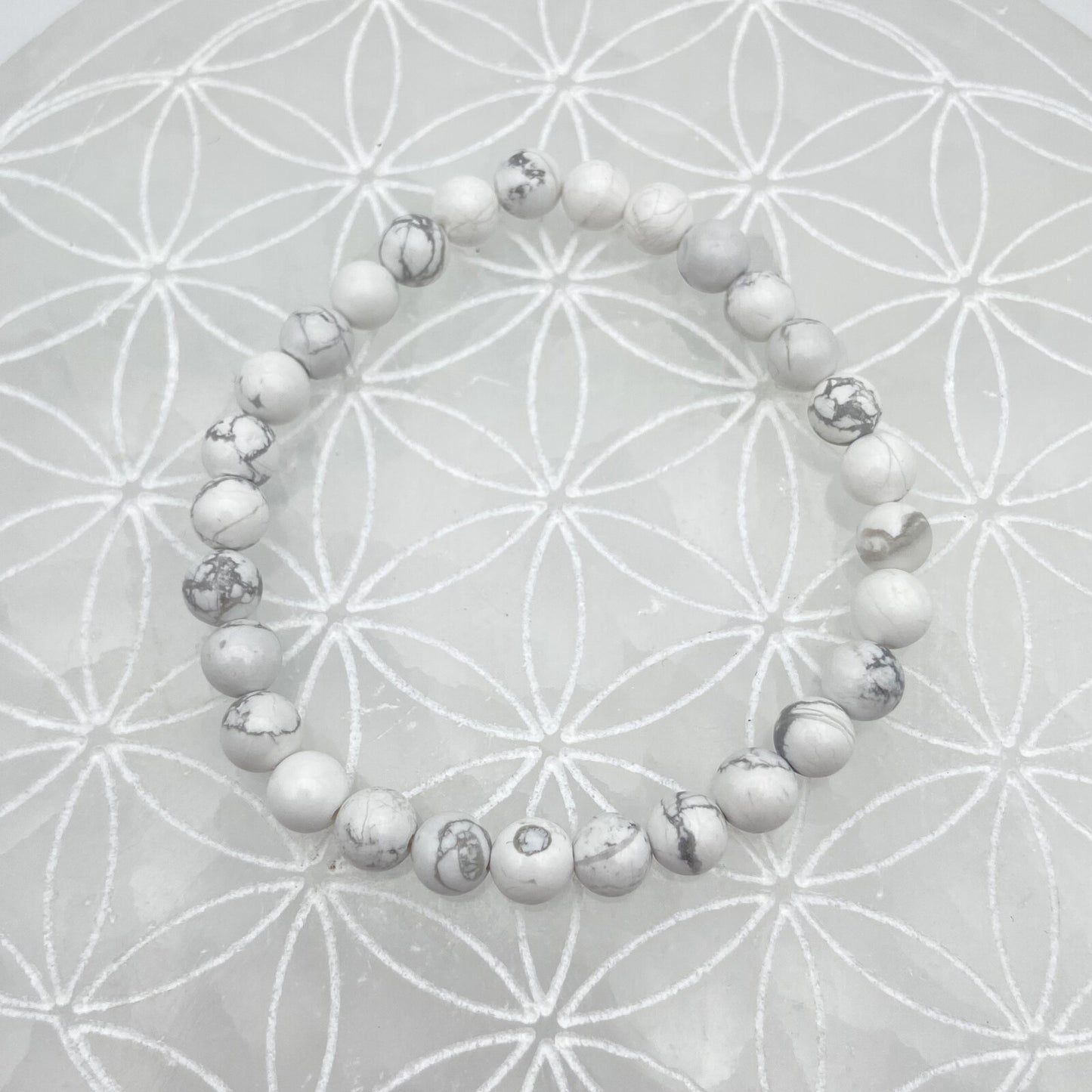 Bracelet - Howlite (6 mm)