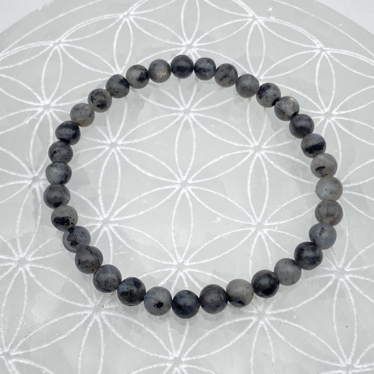 Bracelet - Larvikite (6 mm)