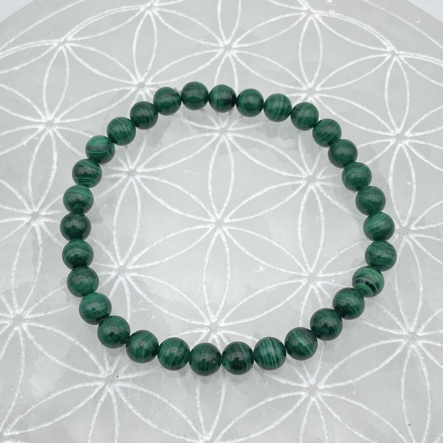 Bracelet - Malachite (6 mm)