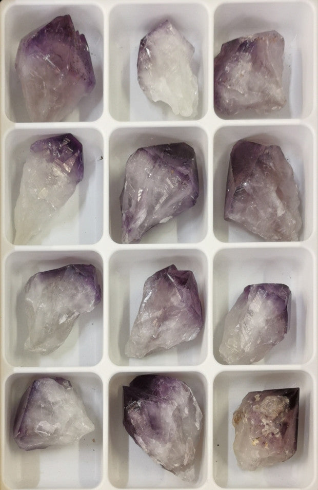 Pointe améthyste brute Brésil