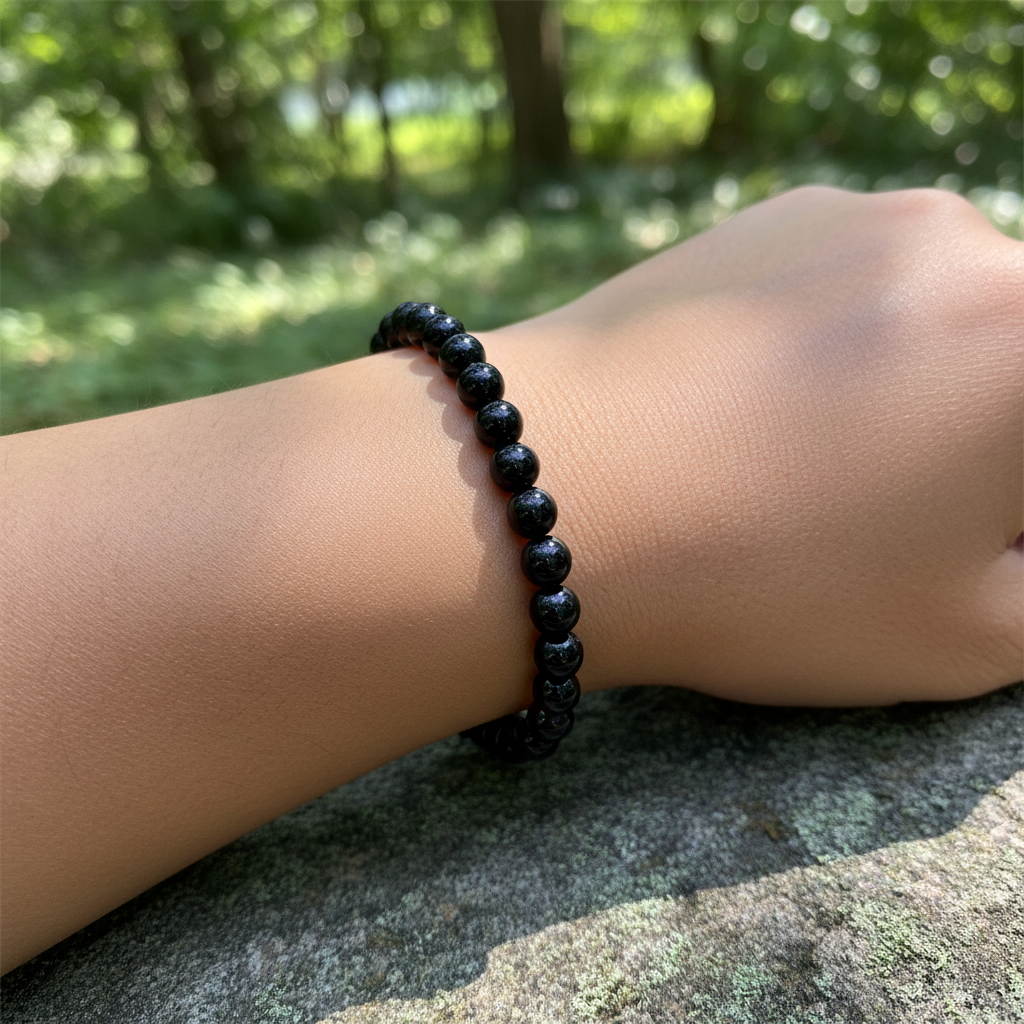 Bracelet en perles - Spinelle (6 mm)