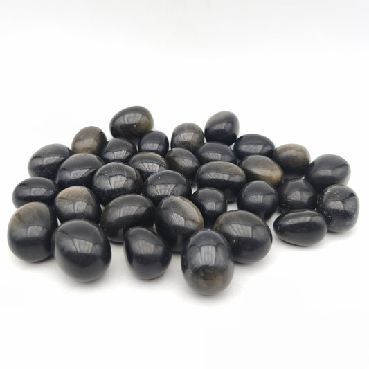 Pierres Roulées - Obsidienne dorée (200 g)