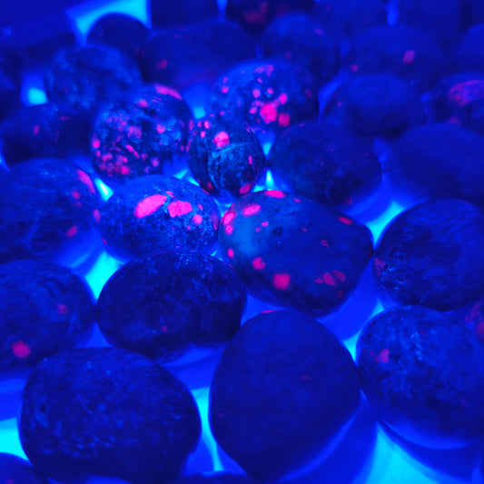 Pierres Roulées - Rubis / Fuschite